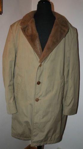 Vintage Zero King Trench rain coat, Men&#039;s 42, Made in USA Thinsulate, Excellent!
