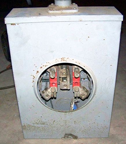 Milbank Electric Meter Enclosure Box Issue # 5-232