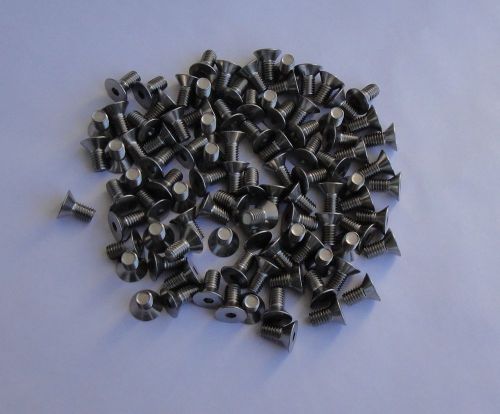 3/8-16 x 3/4&#034; stainless flat head socket bolts screws qty: 100 for sale