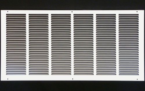 30 in. x 14 in. White Return Air Vent Grille