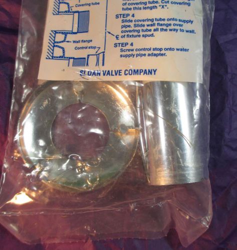 Sloan h-634-aa closet urinal casing tube supply 1&#034; 6&#039; sweat solder kit valve 634 for sale