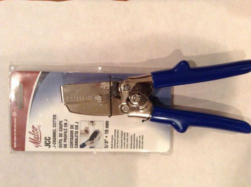 2 malco j channel cutter 5/8&#034; for sale