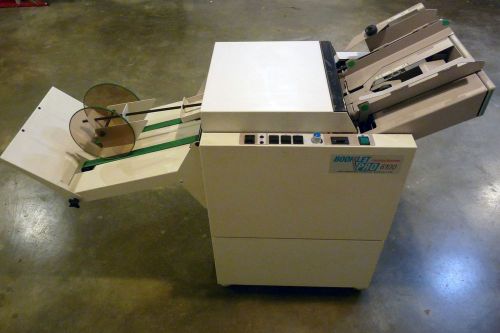 MBM Booklet Pro 6100 Bookletmaker with Maxxum 6 bin collator (by Plockmatic)