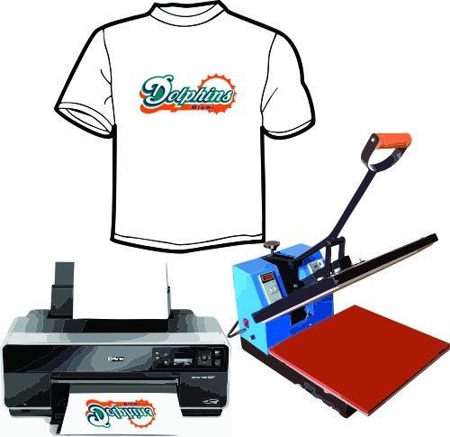 Inkjet heat transfer iron on paper for Light color Tshirts  A4 SIZE-50 SHEETS