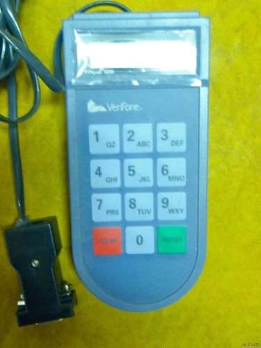 Verifone Model 1000 Debit Card Pin Pad Keypad Point of Sale