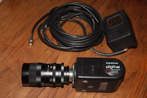 PANASONIC GP-KR212 DIGITAL COLOR CCD CAMERA Surveillance System Pro Zoom Cam