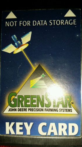 John Deere Greenstar Brown Box  Starfire GPS Autosteer Keycard Harvest Doc
