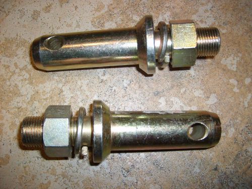 PAIR OF CAT 2 TRACTOR IMPLEMENT MOUNTING PINS