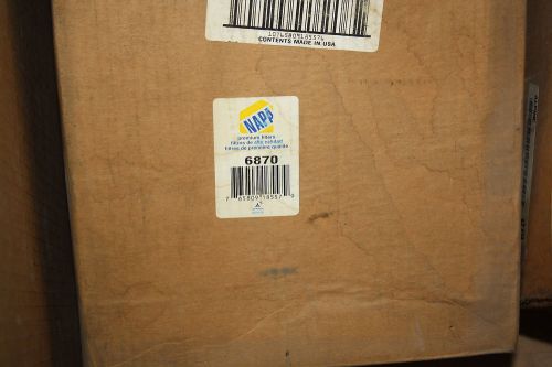 New old stock napa filter # 6870 wix # 46870 see description for sale