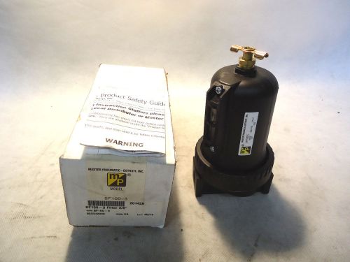 NEW IN BOX MP MASTER PNEUMATIC BF100-3 3/8&#034; AUTOMATIC DRAIN FILTER