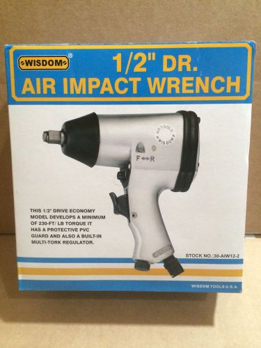 Wisdom 1/2&#034; Dr. Air Impact Wrench