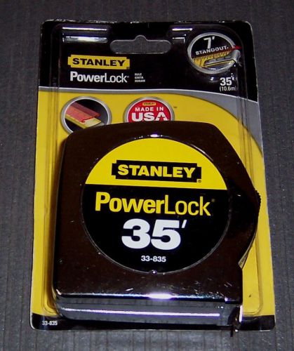 Stanley 33-835 35-foot powerlock tape rule for sale