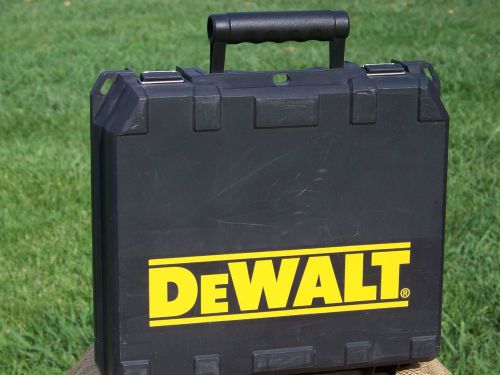 Case only dewalt hammer drill impact wrench driver l@@k at complete list 652211 for sale