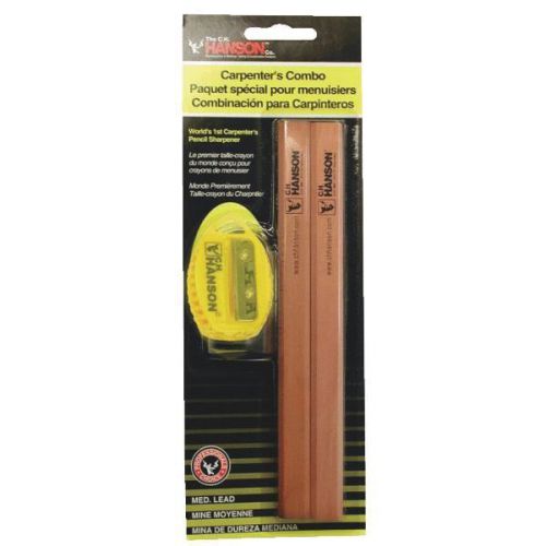 Carpenter&#039;s Combo Pencil And Sharpener-CARPENTER SHARP &amp; PENCIL