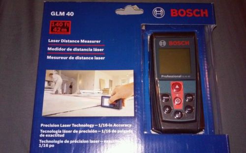 Bosch Laser Distance Measurer GLM 40