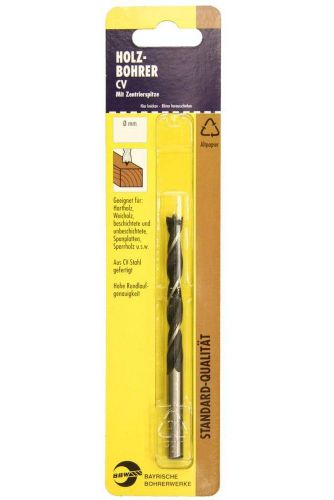 3 BBW 3MM BRAD POINT WOOD DRILL BITS - MADE IN GERMANY