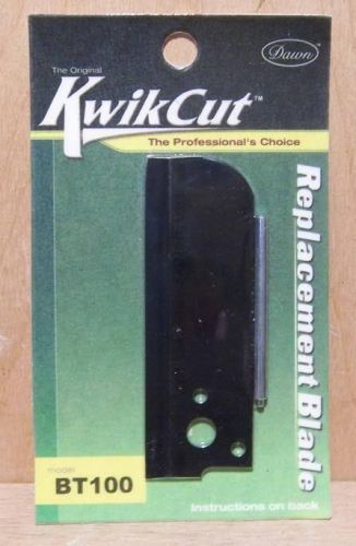 BT100 Replacement Blade for Original KwikCut - Kwik Cut  Knock Out Pin  NEW