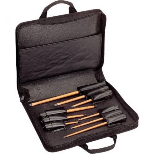 Klein insulated 9 piece scrw set with zipper case 33528 klein tools 33528 for sale