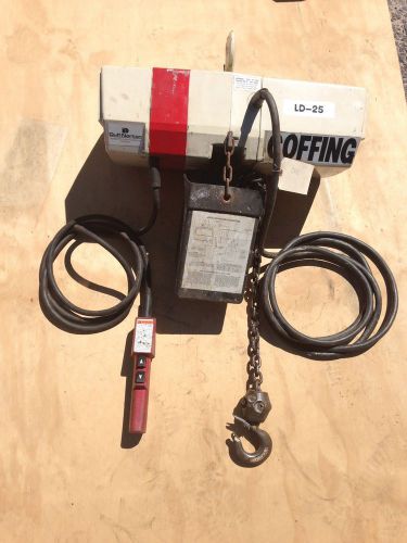 Coffing 1 ton - electric chain hoist for sale