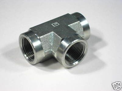 High pressure fitting 1/4&#034; tee 5000 psi for sale