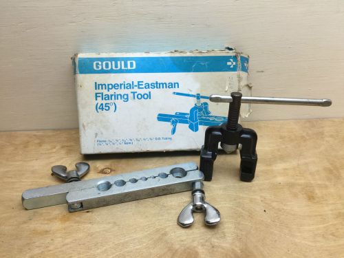 Gould inc imperial-eastman manual flaring tool 45 degree 296-fa for sale