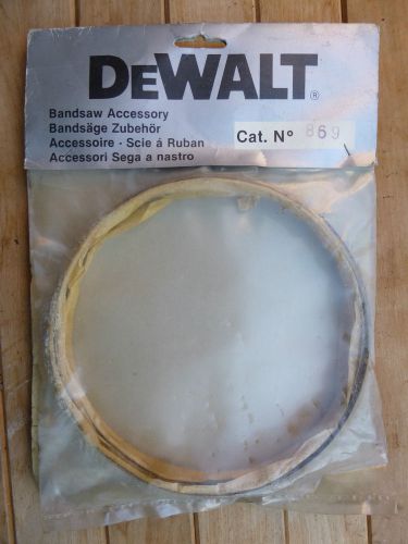 Dewalt bandsaw blade No 869 knife blade for cloth &amp; rubber