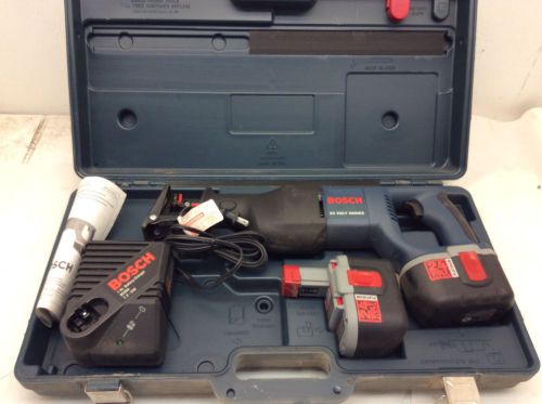 Bosch 1645-24 24-Volt Cordless Reciprocating Saw Kit  Saw , 2 Batteries #129755