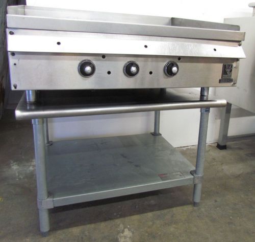 36&#034; wolf regency manually controlled gas griddle  with the appliance stand for sale