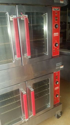 Vulcan double stack commercial ovens for sale