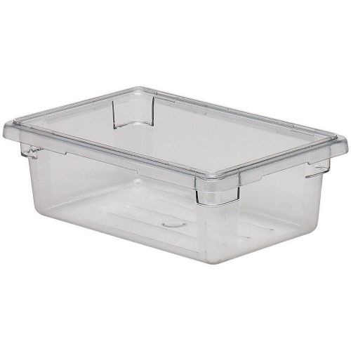 Cambro 3.0 gal. food storage boxes, camwear, 6pk clear 12186cw-135 for sale