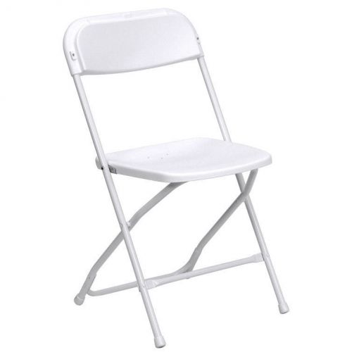 Commercial Quality White Color Plastic Folding Chairs