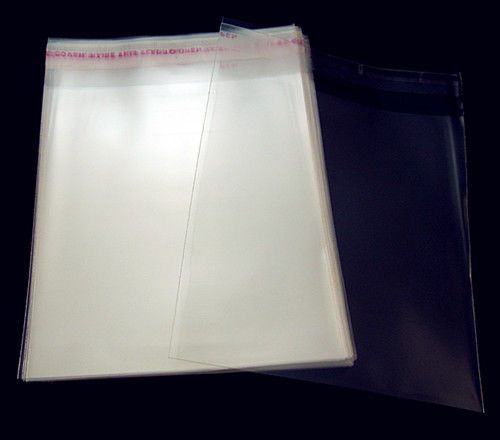 Free Lots AAA 200PCS Clear Self Adhesive Plastic Bags Bulk Package 50mmx70mm