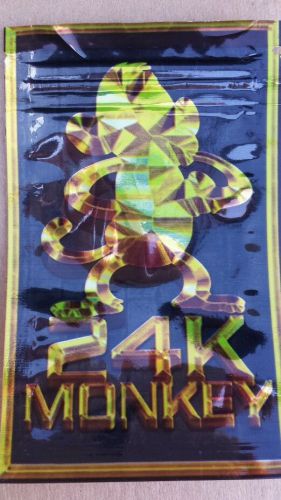 300* 24k Monkey ziplock bags- used for incense jewelry NEW W/FREE SHIPPING