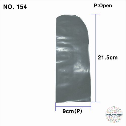 33 Pcs Transparent Shrink Film Wrap Heat Pump Packing 9cm(P) X 21.5cm NO.154