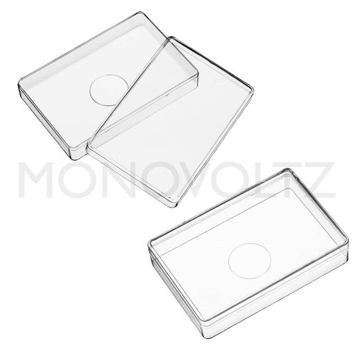 Blank Clear Plastic Playing Card / Jewelry / Gift Packing Case (15 Pack)