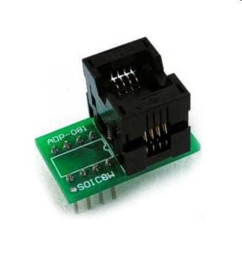 Adapter adp-081soic8 ~200mil sop8 adaptor 4 gq programmer japan zif sockets for sale