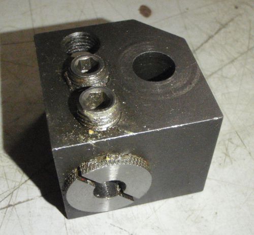 Hardinge tool holder cc-21-3/4_ cc21 _w/ bushing cnc turret block turning center for sale