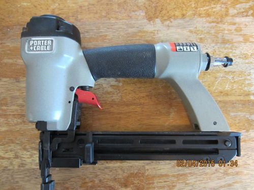Used Porter Cable NS100A 1/2&#034; to 1&#034; 18 Gauge 1/4&#034; Narrow Crown Stapler With Case
