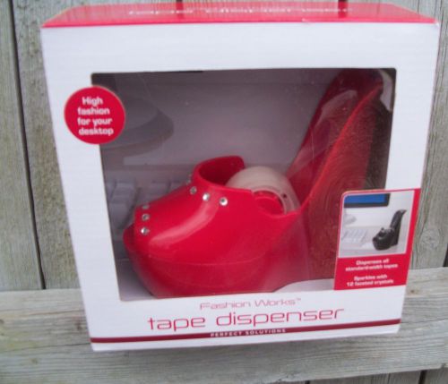 Red Fashion Works  Jeweled high-heeled Tape Dispenser