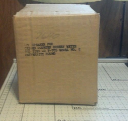 Sealed in box 705  University Sound loudspeaker for  cdv 700 Geiger counters