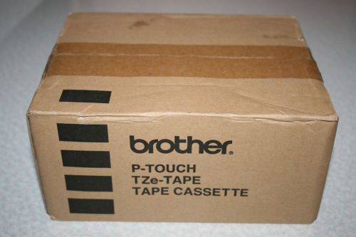 Genuine Brother P Touch Tape TZe-241 Brand New Sealed Box X 6 individual Tapes