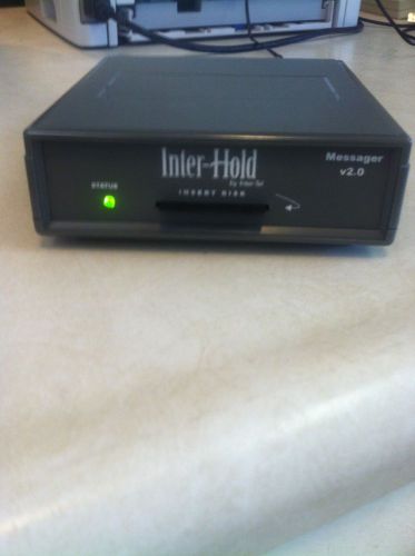 INTER-TEL INTER-HOLD MESSAGER V 2.0 MOH MUSIC ON HOLD SYSTEM 2MB