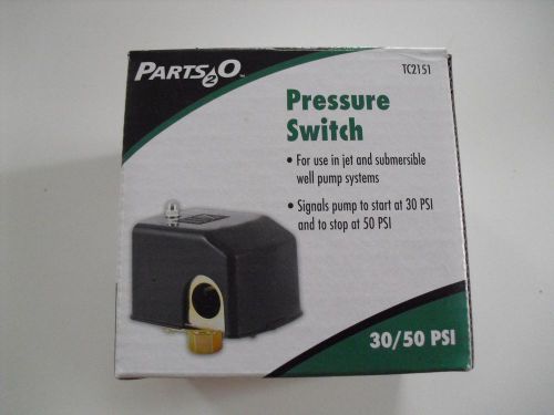 Pressure Switch-Water Well