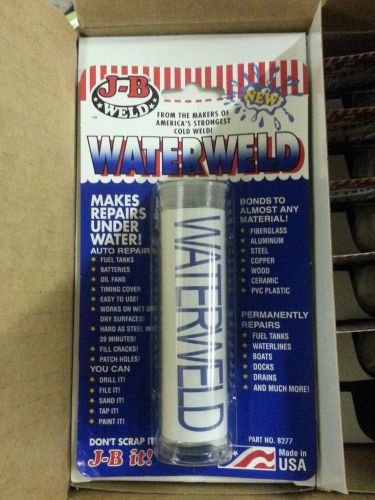 J-B Weld 8277 Water Weld Underwater Repair Putty Epoxy Glue Adhesive