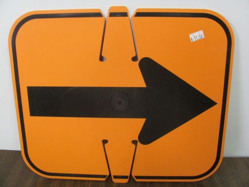 Safety Cone Sign - Left/Right Arrow
