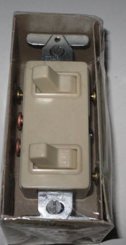 Eagle 3275V, Decorator Face, SP Quiet Switch &amp; 3-Way Quiet Switch, Ivory