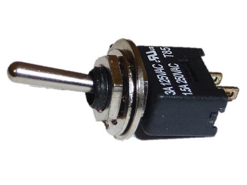 SPST MICROMINI TOGGLE SWITCH 3A 125VAC 275-0624