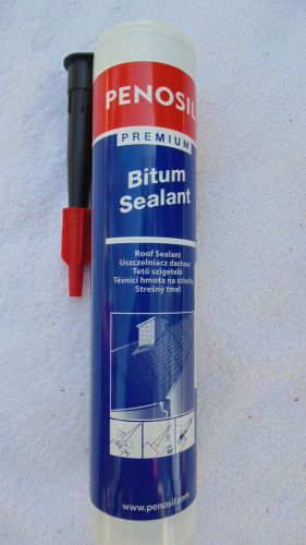 1 TUBE - PENOSIL PREMIUM BITUM SEALANT RUBBER ROOF REPAIR &amp; FLASHING RAIN &amp; ICE