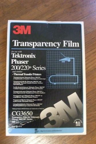 3M Overhead transparency film - unused, at least 30 sheets 2200/220 CG3650
