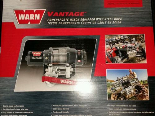 WARN WINCH VANTAGE 3000, 3000 LBS, 50&#039; OF 3/16&#034; WIRE ROPE